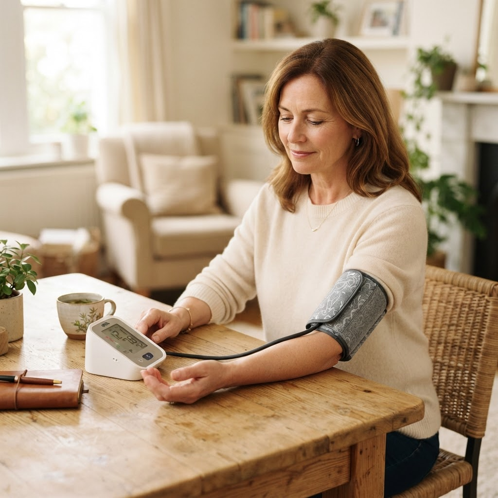 Pulse BP Monitor in everyday use