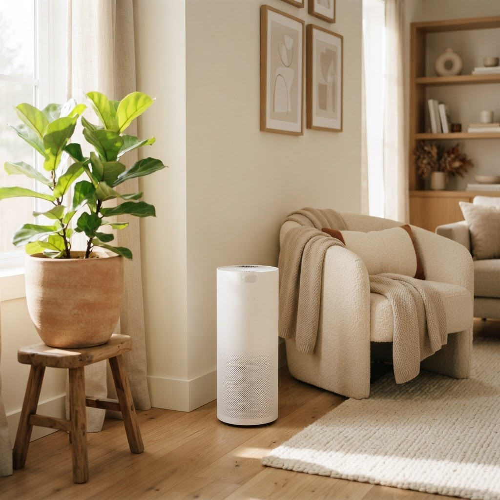 Clarity Air Purifier in everyday use